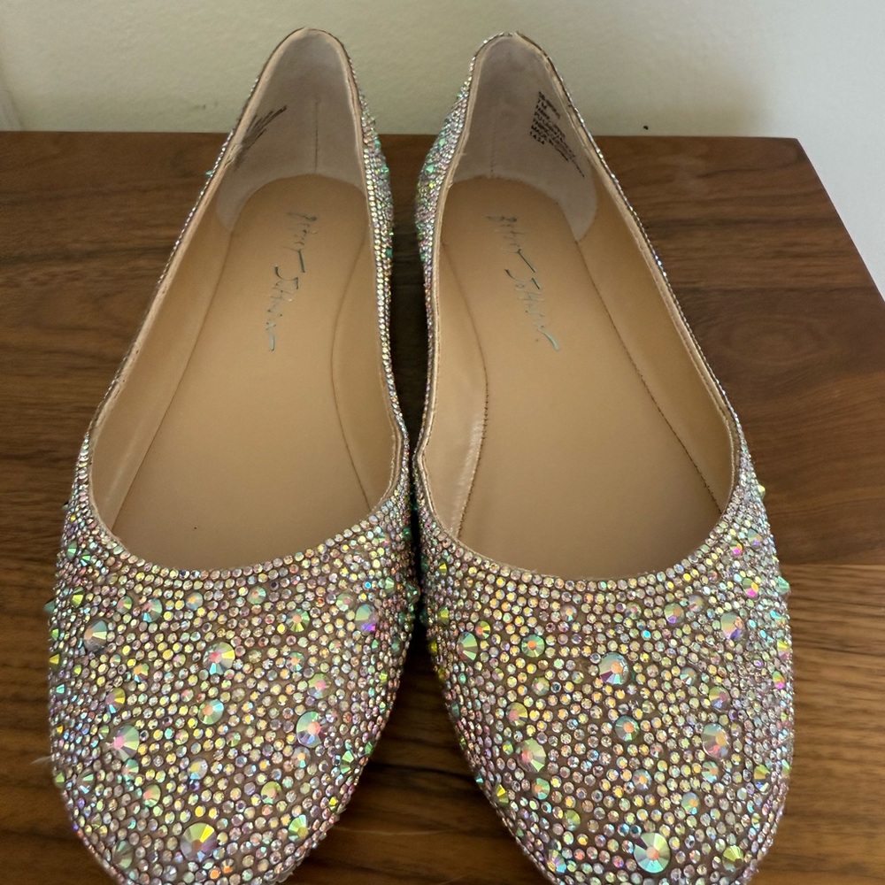 Steve Madden Crystal Embellished Flats - Picture 2 of 7